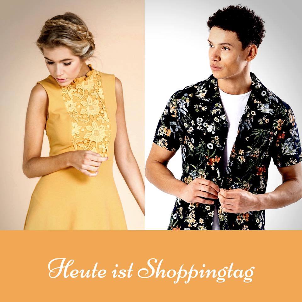 Samstag ist bei uns von 11-20 Uhr SHOPPING TAG.