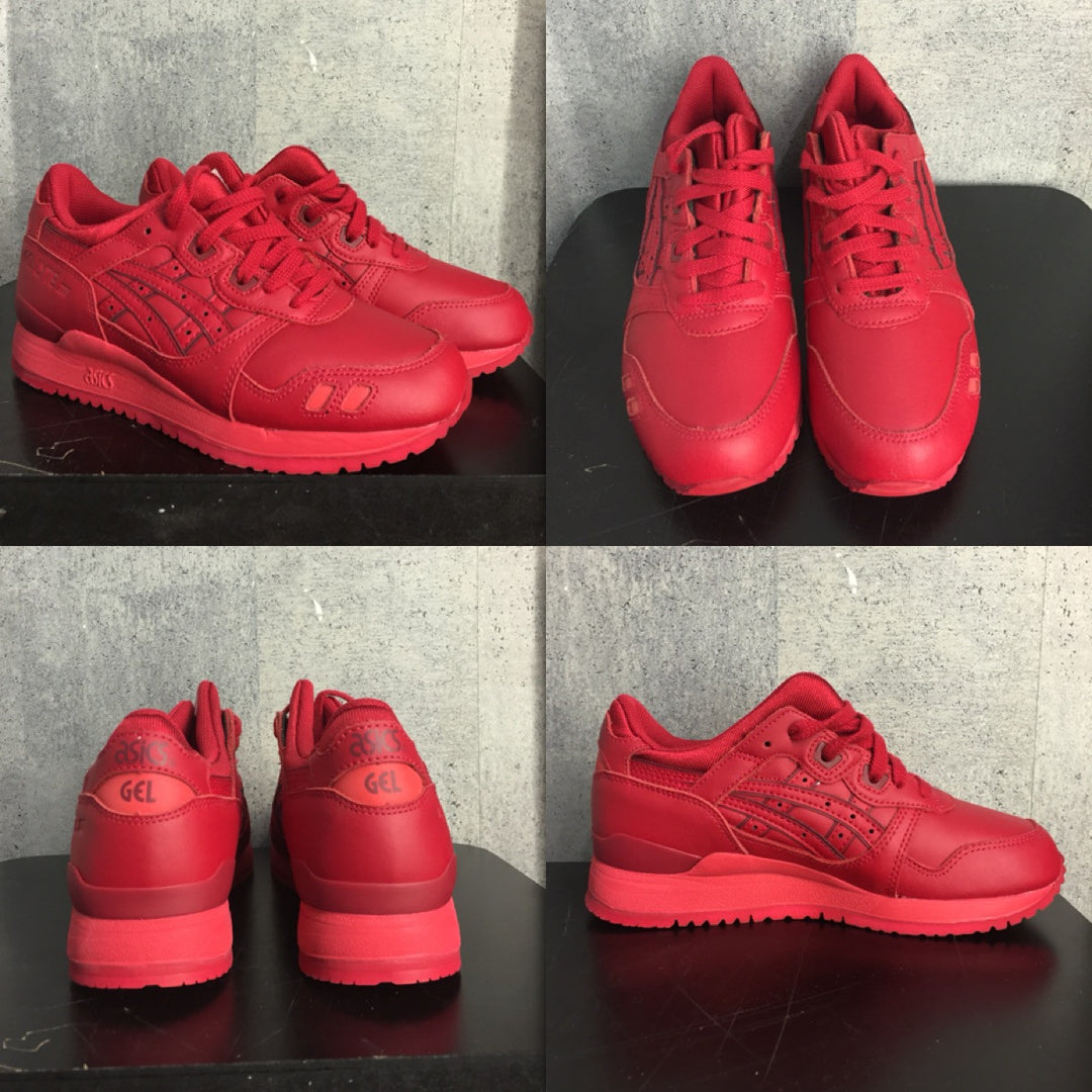 Red is beautiful ... Asics Gel-Lyte III