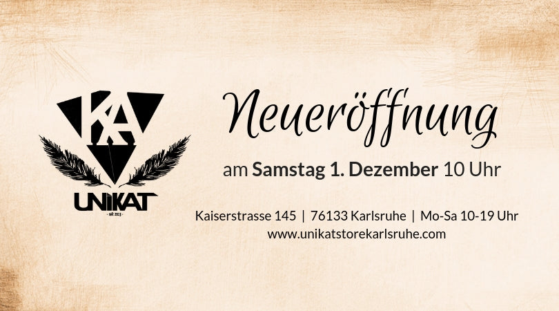 Neueröffnung in der Kaiserstrasse 145 (am Marktplatz/neben Hallhuber) ...