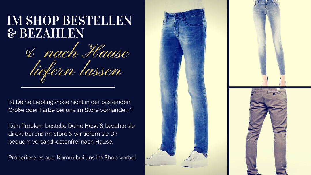 IM SHOP BESTELLEN & BEZAHLEN