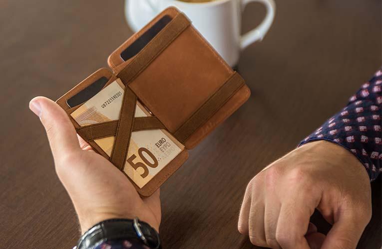 Hunterson Magic-Coin-Wallet - Der Geldbeutel für IHN !