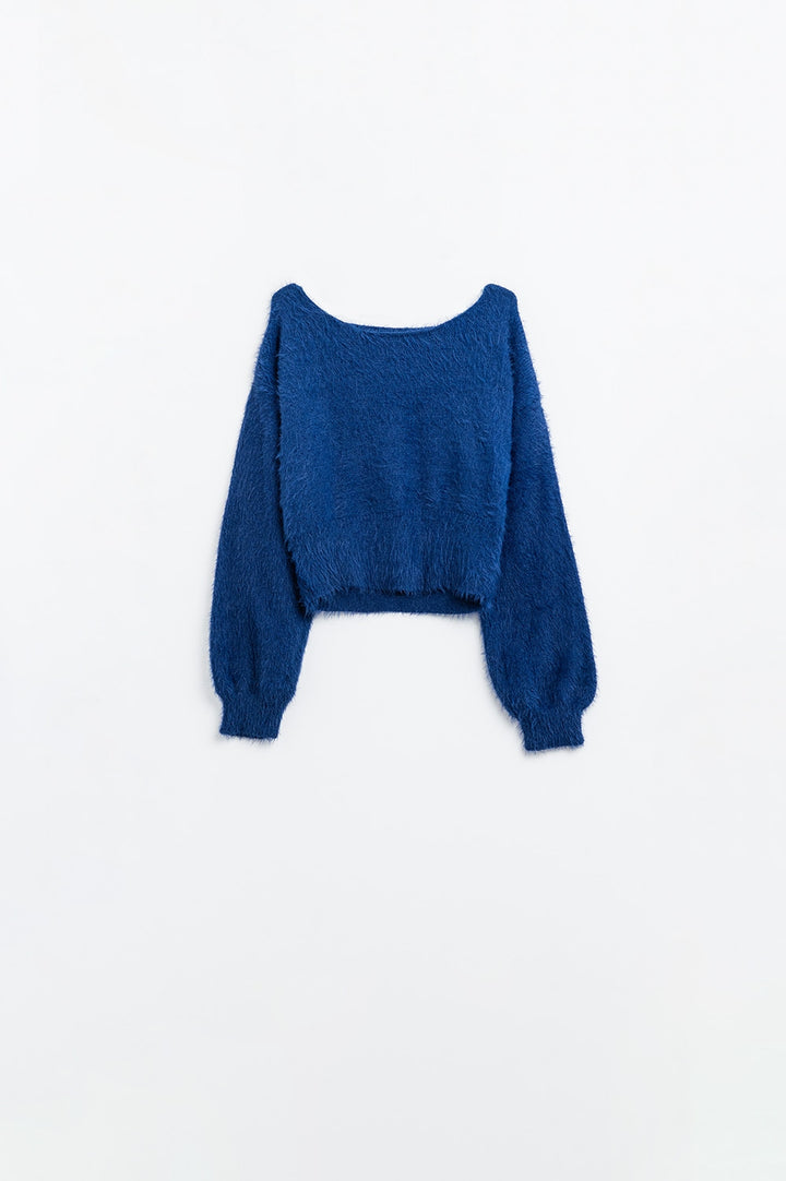 Crop-Strickpullover