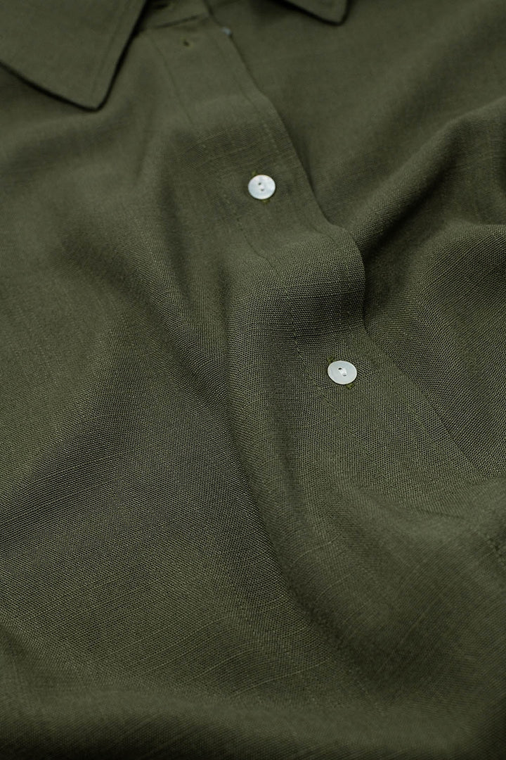 Button Up Bluse mit Polokragen